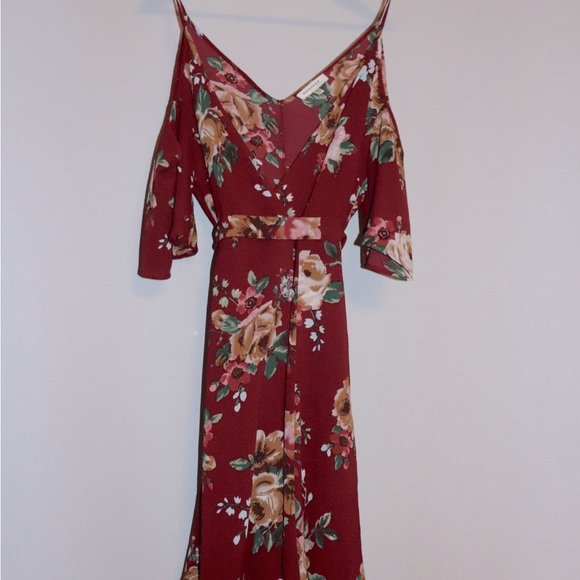 Late 2000s Monteau Wrap Dress		
Size large fits XL - Picture 3 of 3